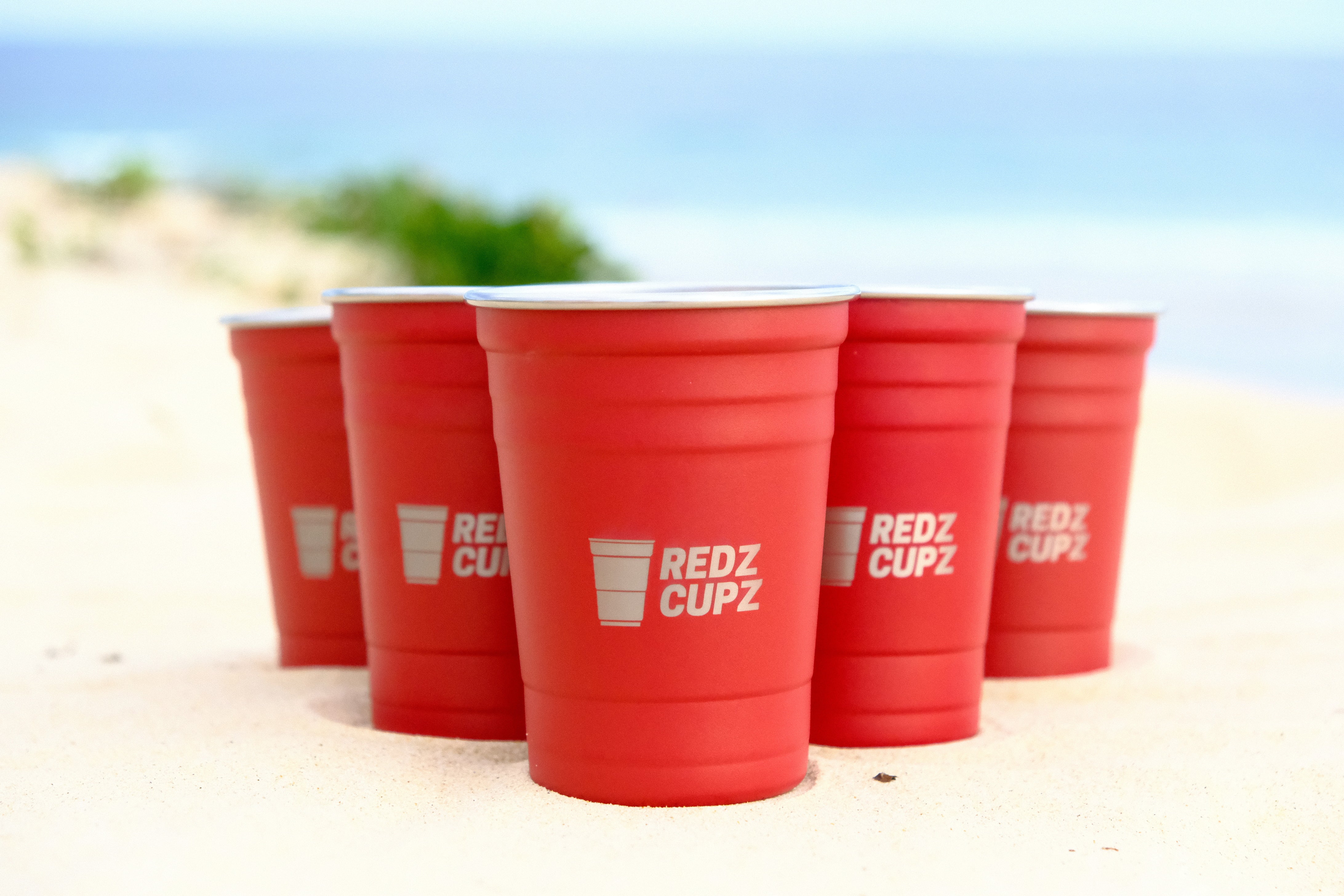 Redz Cupz Pack - Powder Coat Red