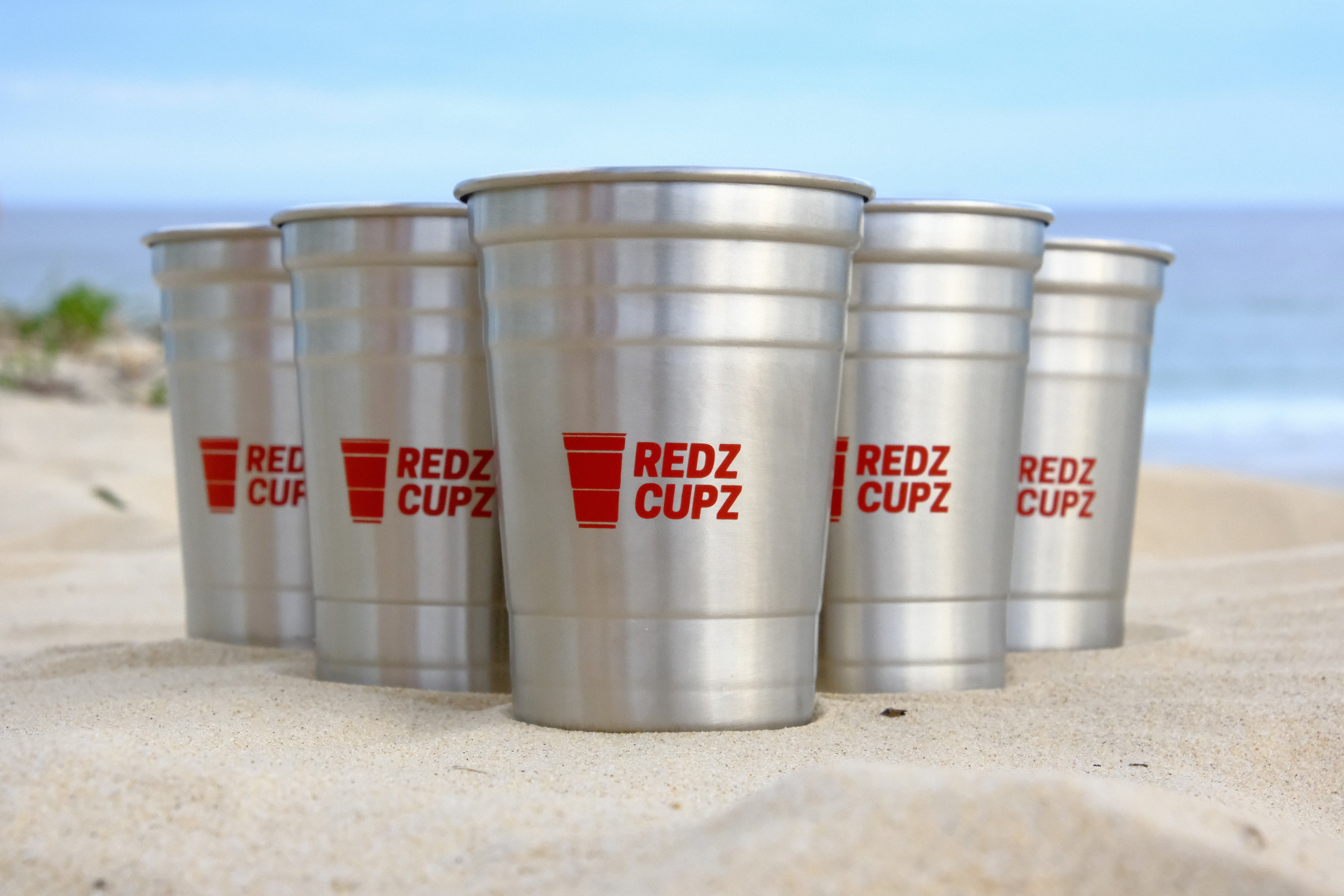 Redz Cupz Pack - Stainless Steel